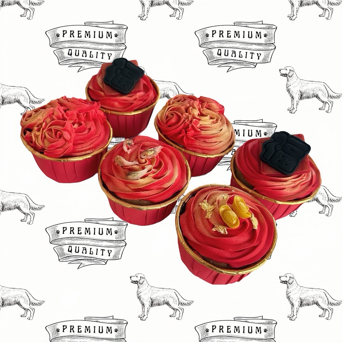 Chinese New Year Pupcakes